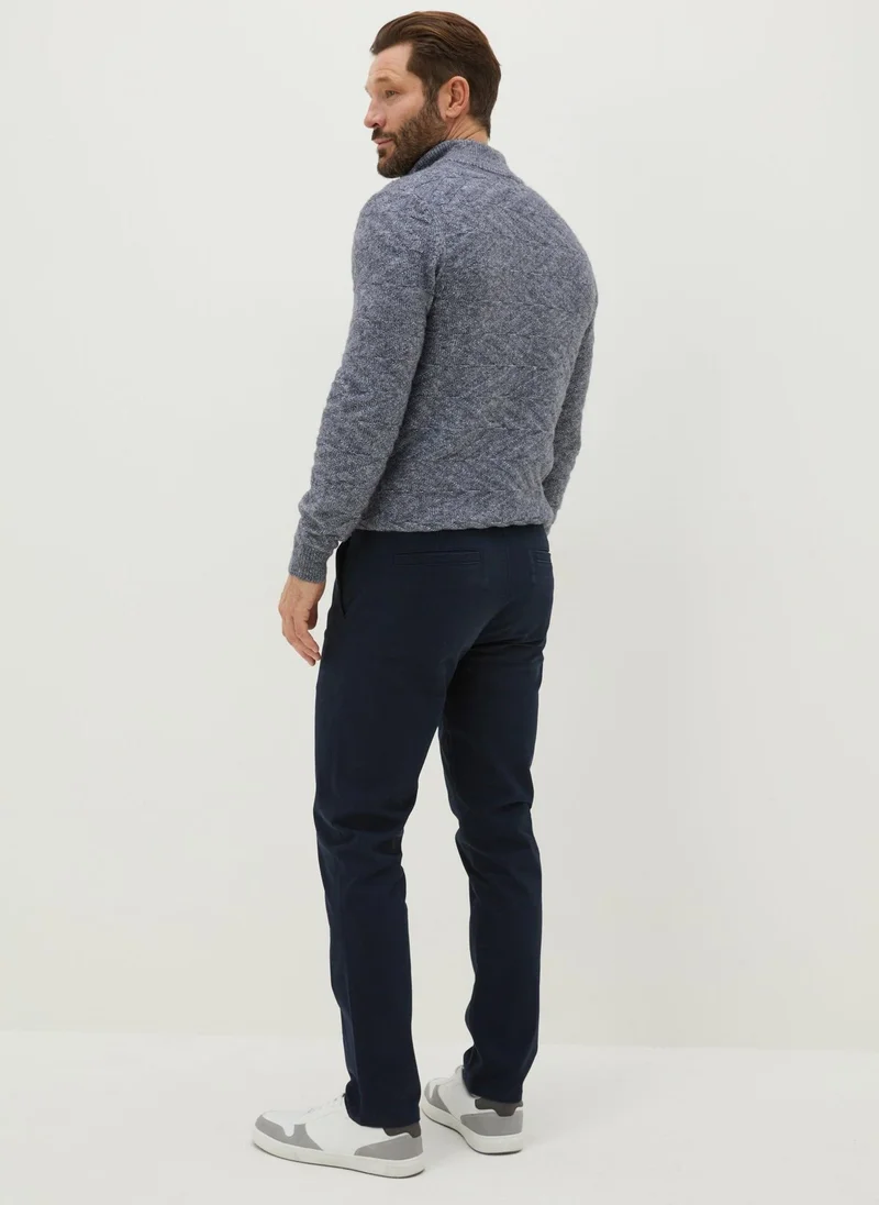 Matalan Navy Slim Fit Chinos