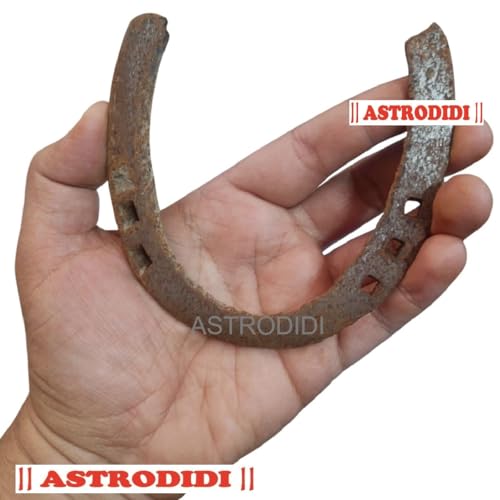ASTRODIDI Original Black Horse Shoe Kale Ghode Ki Naal | Metal Horseshoe Kaale Ghore Ki Naal to Protect Your Home and Office from Evil Eyes (Material: Iron), 10 cm , 10 cm - Image 4