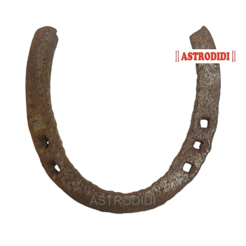 ASTRODIDI Original Black Horse Shoe Kale Ghode Ki Naal | Metal Horseshoe Kaale Ghore Ki Naal to Protect Your Home and Office from Evil Eyes (Material: Iron), 10 cm , 10 cm - Image 2