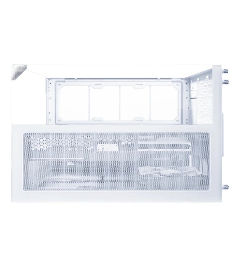 LIAN LI O11 VISION-M Micro-ATX PC Case, Dual-Chamber, 3-Sided Tempered Glass, 360mm Radiator, 410mm GPU Clearance, 162mm CPU Cooler, 12×120mm Fan Support, 140mm PWM Fan Included, USB-C, White | O11VMW - Image 5