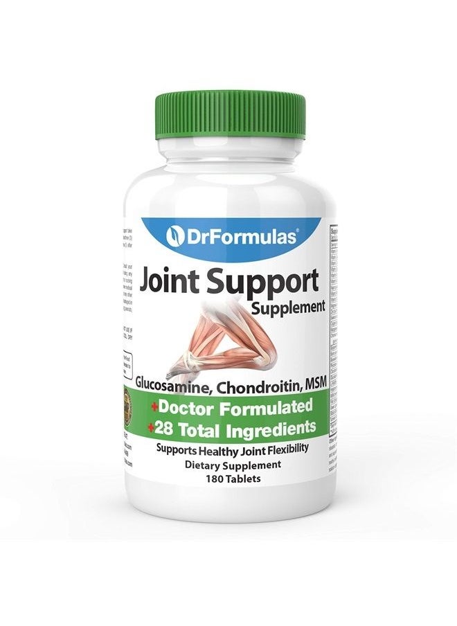 DrFormulas - Joint Support Supplements for Men & Women | Pain Relief Health Inflammation Glucosamine Chondroitin Msm, (Mendamine) 60 Day Supply - Image 1