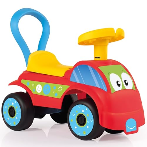 DOLU Walk Drive FoottoFloor Car Red Blue RideOn Toy Vehicle Horn Storage Seat PushPull Handle IndoorOutdoor Play Toddlers 12mo - Image 1