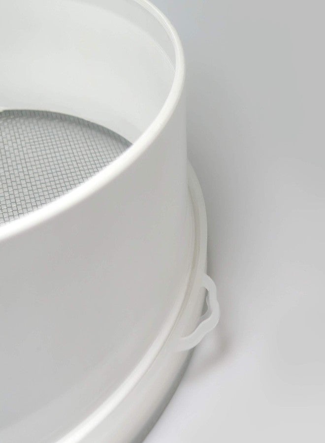 Tredoni 23cm/9" Couscous Sieve Strainer - Plastic Sieve Sifter, Stainless Steel 3mm Mesh, Multicolor - Image 5