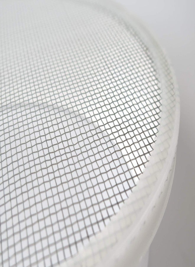 Tredoni 23cm/9" Couscous Sieve Strainer - Plastic Sieve Sifter, Stainless Steel 3mm Mesh, Multicolor - Image 4