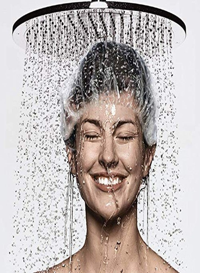 IE Shower cap, pack of 25, Transparent Flexible Large Size SHOWER Cap, Bathing cap, Waterproof cap, Plastic cap - Image 2
