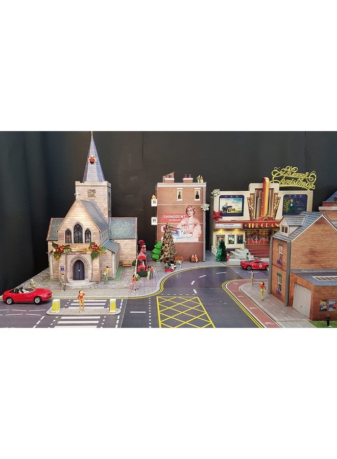 ذا سيتي بيلدر مجموعة صنع نماذج الطرق والأرصفة من الكرتون من CityBuilder بمقياس 1:43، 7 مم (رمادي)، كرتون، معدن - Image 4