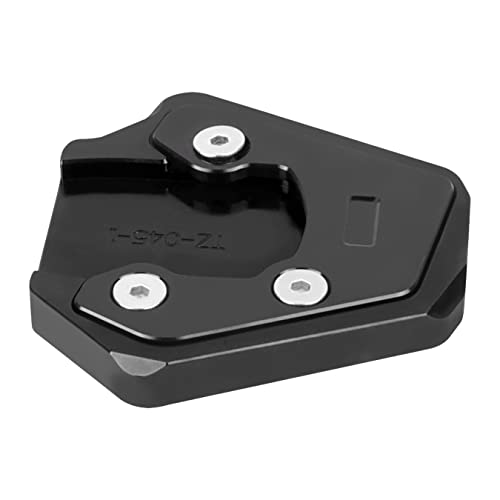 BAIONE Worldmotop Motorcycle Kickstand Pad Enlarger Extension Side Stand Plate Replacement for Suzuki GSX-S750 GSXS750 1000 GSX-S1000 GSX-S1000F Support Foot Pad (black) - Image 2