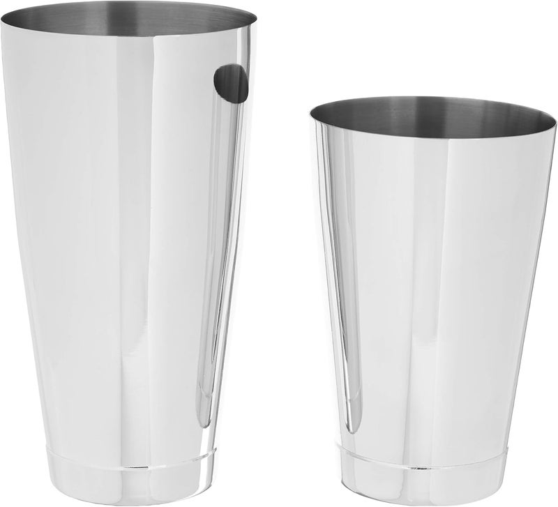 BARFLY Shaker Cocktail Tin, Set (18 oz and 28 oz), Stainless Steel,M37009 - Image 1