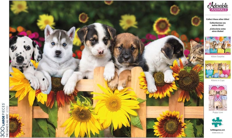 Buffalo Games - The Gangs All Here - 300 Piece Jigsaw Puzzle For Adults -Challenging Puzzle Perfect for Game Nights - Finished Size is 21.25 x 15.00 - Image 5