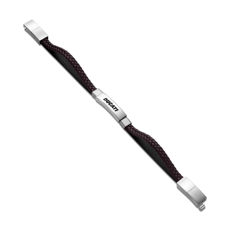 Ducati  Voyage Brown Leather Bracelet for Men for Men | Best Price UAE