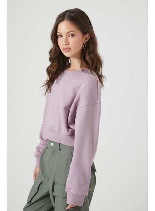 FOREVER 21 French Terry Crew Pullover - Image 2