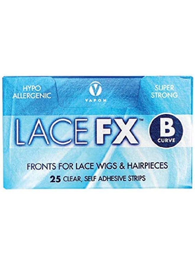 Lace FX Tape By Vapon B Curve Double Sided Super Adhesive Clear Strips For Front Lace Wigs By Vapon Inc Beauty - Image 4