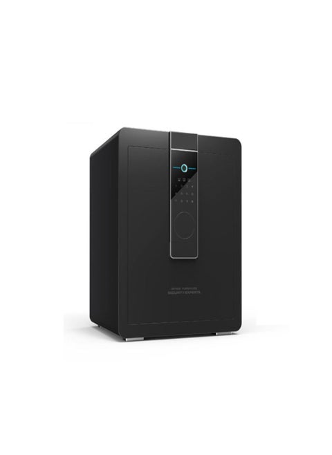 COOLBABY Deluxe Biometric Fingerprint Safe Home Security Safe Box with Digital Touch Screen Keypad Storage Documents Jewelry Valuables-Black