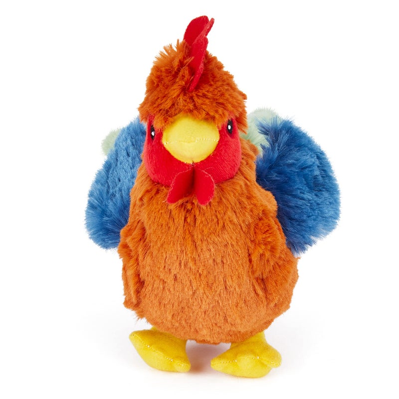 Zappi Co Children's Soft Cuddly Plush Toy Animal - Perfect Perfect Soft Snuggly Playtime Companions for Children (12-15cm /5-6") (Cockerel) - Image 2