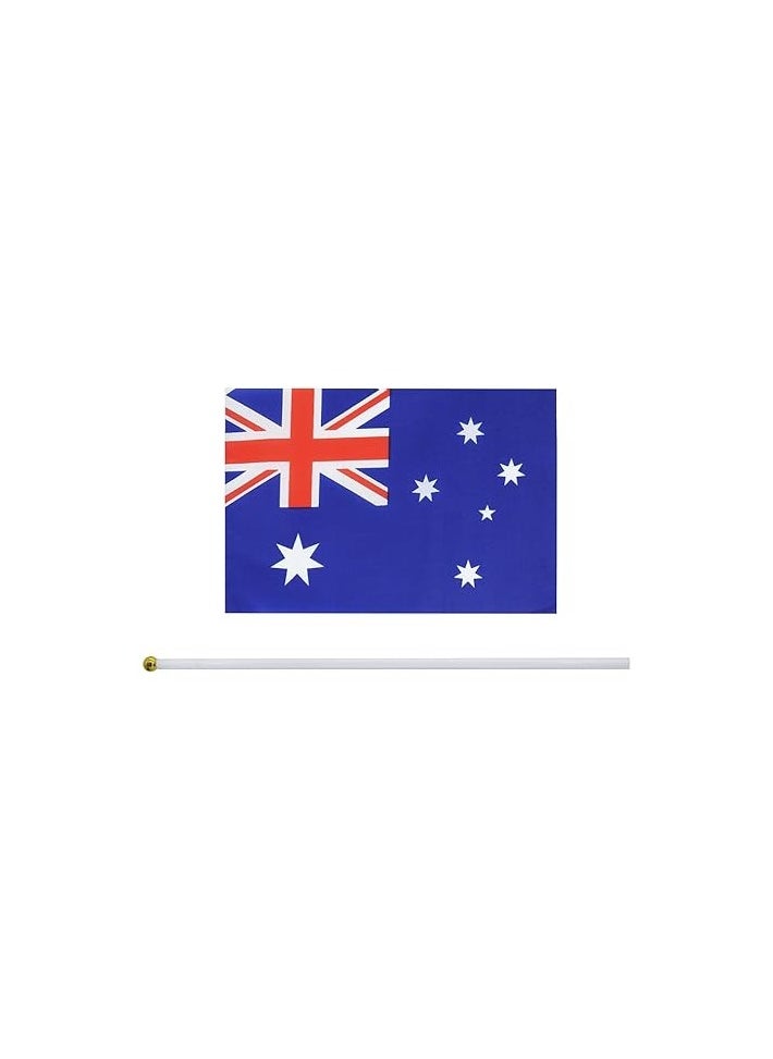 PRINTSHOP4ME Set of 10 Hand-Held Mini Country Flags - Perfect for Parades - Festivals and Party Decorations - Party Favors and Event Supplies  - Image 2
