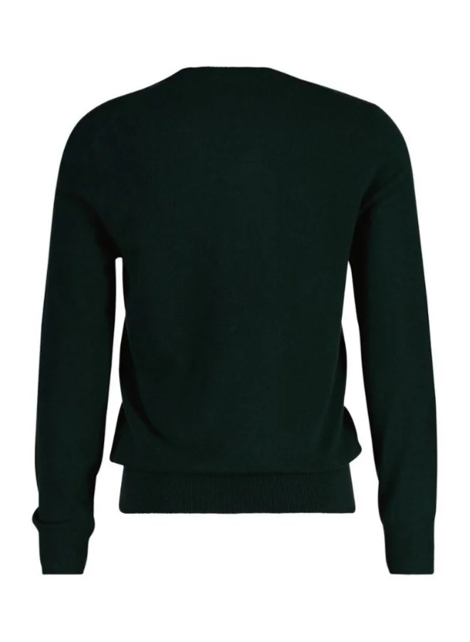 غانت Gant Extrafine Lambswool V-Neck Sweater