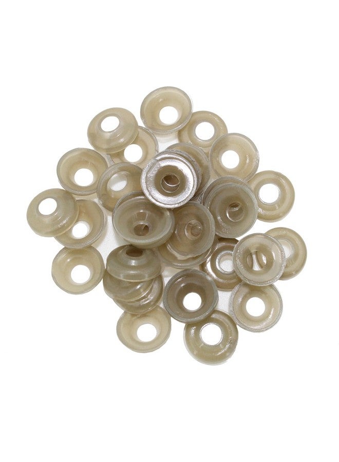 BESTCYC 1 Box(50Pcs) 19.5Mm Black Plastic D Type Animal Safety Nose With Washers For Bear Doll Puppet Plush Animal And Craft - Image 4