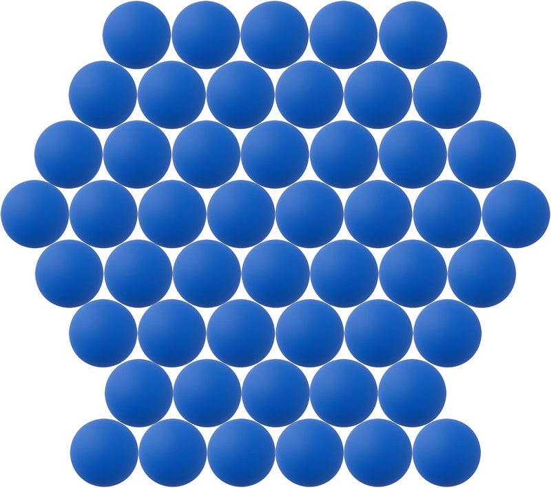 Jedulin 40MM Ping Pong Balls, 50 or 80 Pack Assorted Colored Plastic Balls for Beer Pong, Arts and Craft - Image 1