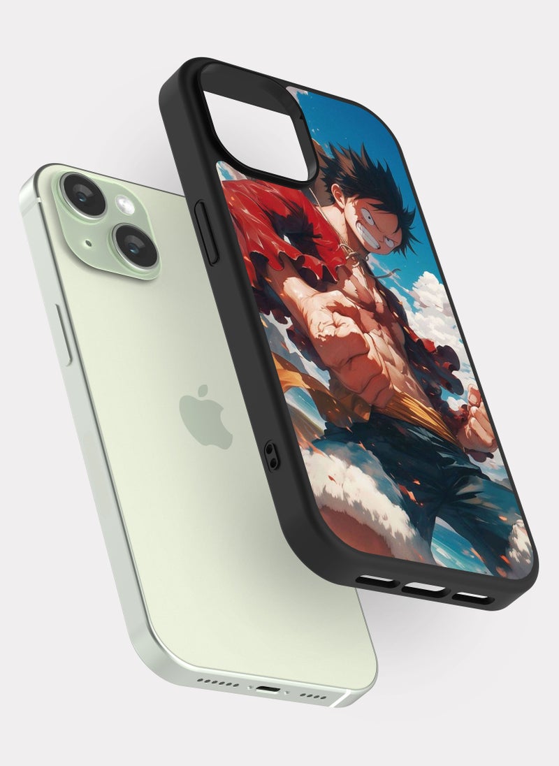 PXLAAT iPhone 15 case cover One Piece Monkey D. Luffy  - Image 2