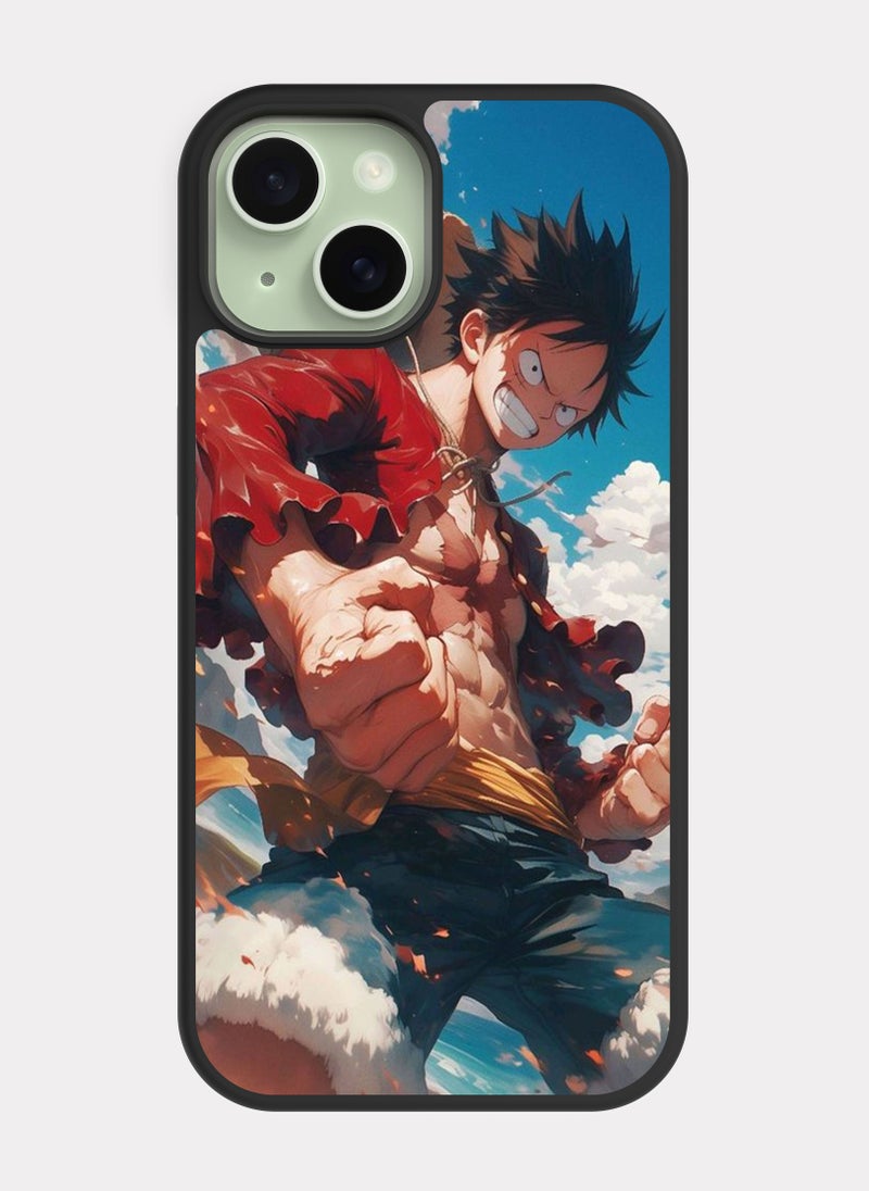 PXLAAT iPhone 15 case cover One Piece Monkey D. Luffy  - Image 1