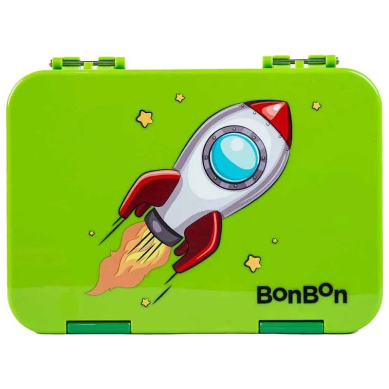 BonBon - Prime 4-6 Compartment Leakproof Lunchbox - Rocket Launch - Image 1