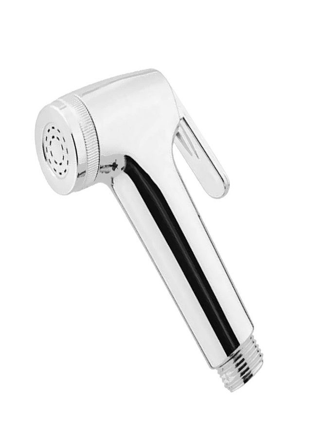 INDOROX Acrylonitrile Butadiene Styrene Health Faucet Bidet Sprayer Shower Without Shower Hose (Silver, Chrome Finish) - 2 - Image 1