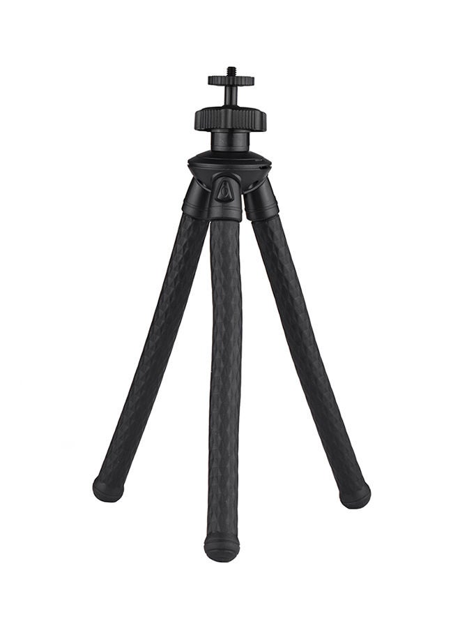NIBEMINENT Flexible Octopus Tripod Stand For DSLR/Action Camera Black  - Image 1