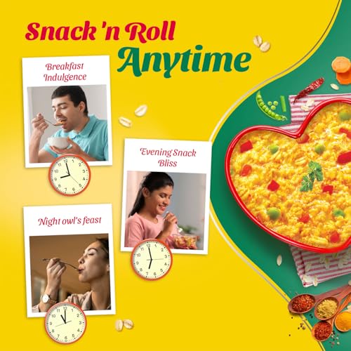 Saffola Masala Oats Veggie Twist 1 Kg - Image 5