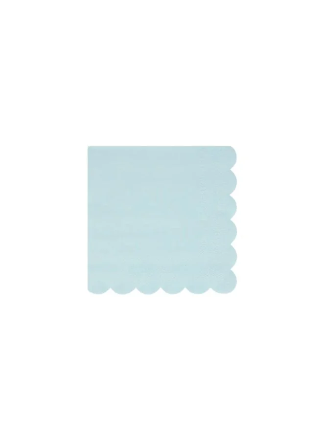 Meri Meri Summer Sky Blue Small Napkins
