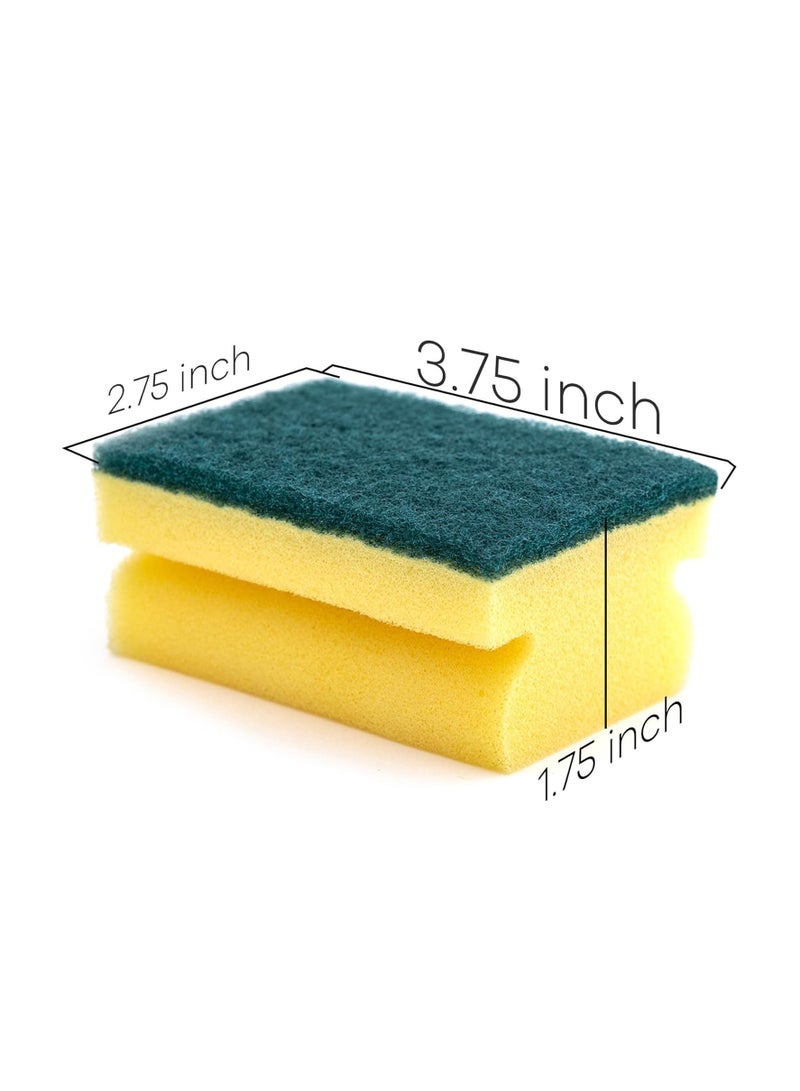 Reko Sponge Scourer Multi-Purpose Kitchen Sponge 20PCS, Dish Non Scratch Washing Sponge, Antibacterial, Long Lasting - Image 3