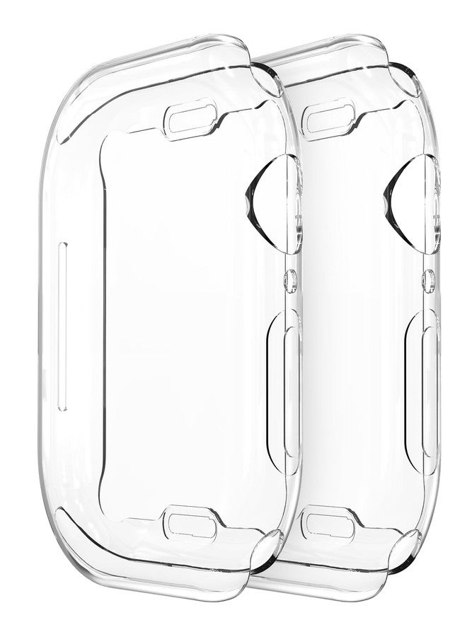 سيمبيك واقي شاشة Simpeak قطعتين متوافق مع ساعة Apple Watch Series 11 و 10 مقاس 46 مم، غطاء TPU ناعم، غطاء حماية لساعة Apple Watch Series 11 و 10 مقاس 42 مم، حماية شاملة، غطاء شفاف للغاية مقاوم للخدش - Image 1