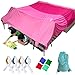 lukidoki Magic Fort Building Kit for Kids Large Lightweight Blanket Fort Making Kit Clips with CPC Certification Portable Playhouse Play Tent Fort IndoorOutdoor GirlsBoys Toys Ages 45 6 7 812 - Image 2