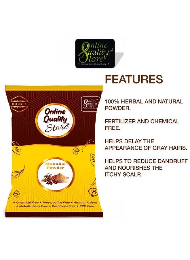 Online Quality Store مسحوق شيكاكاي للشعر (200 جرام)  - Image 3
