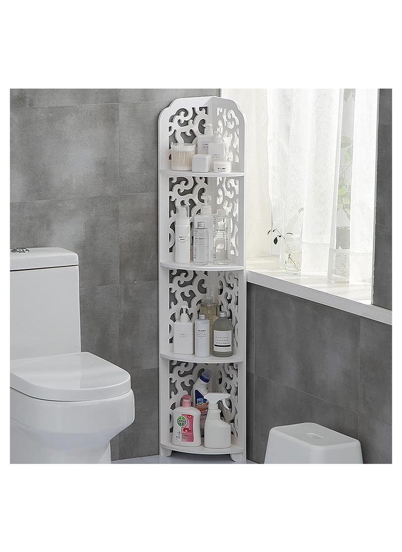 اكسيسن Installation Instructions: The package includes a diagram with assembly instructions, please be patient with the assembly, and you will get a stylish corner bathroom shelf.  - Image 3
