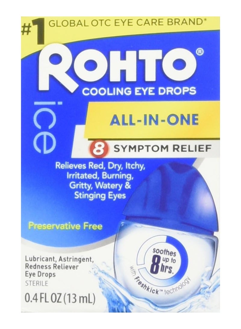 Rohto Cooling Relief Eye Drops - Image 1