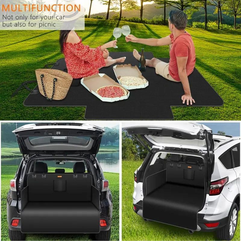 Car Boot Liner Protector for Renault 4 E-Tech 2025-,Dog Boot Protector Nonslip Washable Car Trunk Dog Mat Pet Cargo Cover Mat - Image 4