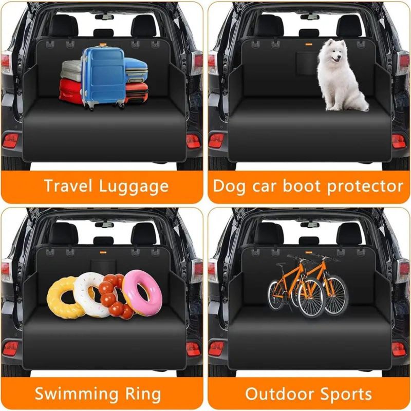 Car Boot Liner Protector for Renault 4 E-Tech 2025-,Dog Boot Protector Nonslip Washable Car Trunk Dog Mat Pet Cargo Cover Mat - Image 3