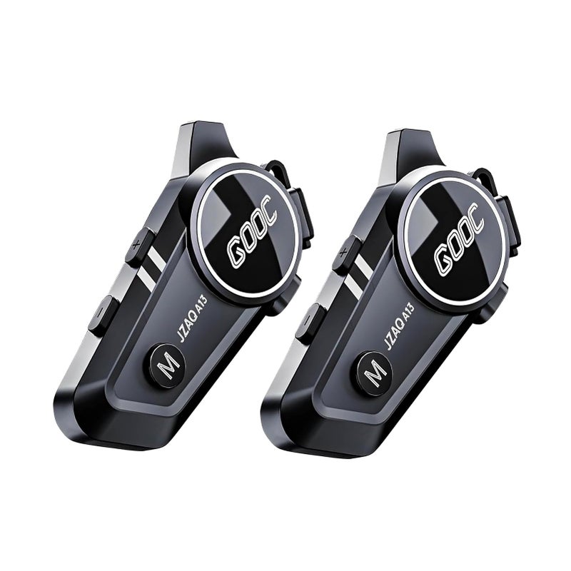 JZAQ Motorcycle Helmet Bluetooth Headset Helmet Bluetooth Intercom 2 Riders Noise Cancellation Speakers Communication Systems Motorcycle RidingskiCyclingSports2PC - Image 2