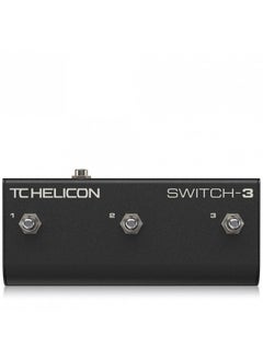 TC Helicon SWITCH-3 Sturdy 3-Switch Accessory Pedal for Expanded Remote Control - pzsku/Z0DD6BC963BF413D99916Z/45/_/1731699632/363fc0e5-2814-4501-a1c3-9db7c30e2712