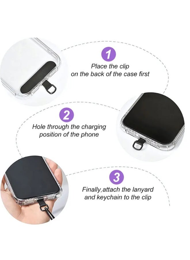 حبل هاتف محمول عالمي بطول 120 سم، حبل للكتف، حزام للمعصم حول الرقبة - Image 4