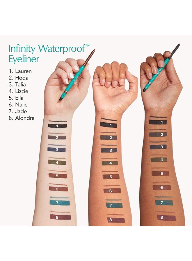 إنفينيتي مقاومة للماء Eyeliner قلم رصاص 0.28g، بنيت في حادة & سمدج نصيحة، طويلة الأمد، سمدج دليل (أسود ماتي) - Image 5