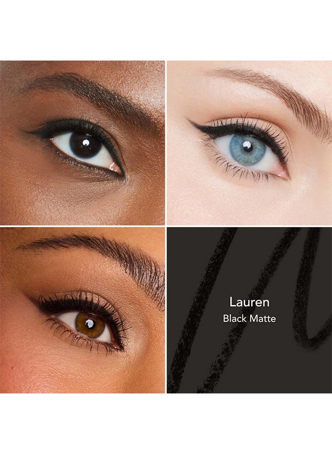 إنفينيتي مقاومة للماء Eyeliner قلم رصاص 0.28g، بنيت في حادة & سمدج نصيحة، طويلة الأمد، سمدج دليل (أسود ماتي) - Image 3