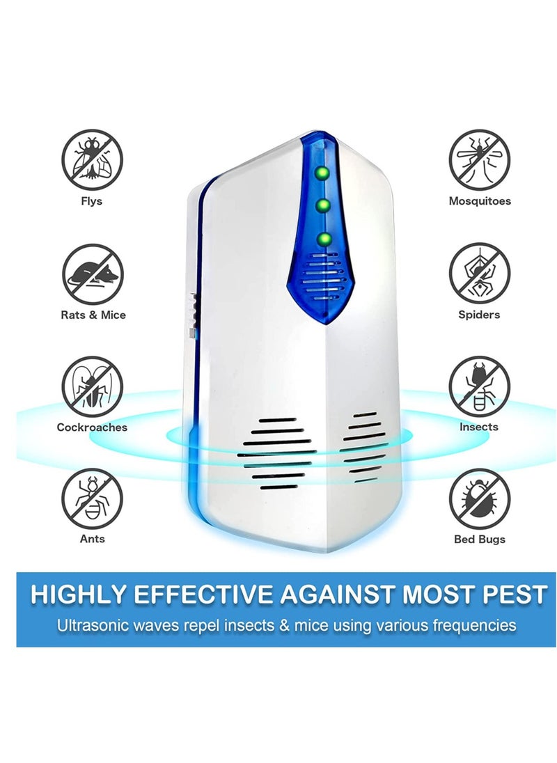 SYOSI Ultrasonic Pest Control Repeller - Powerful Mouse Repellent Wide Frequency Range Device Plug-in Insect Rat Deterrent Sound, Spider, Mosquitoes, Cockroach, Ants  - Image 2