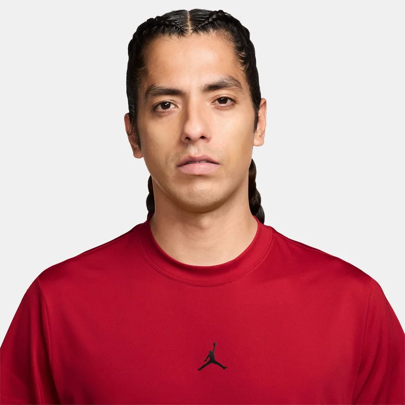 Jordan Red Men's Sport Essentials Dri-FIT Top for Men | Best Price UAE