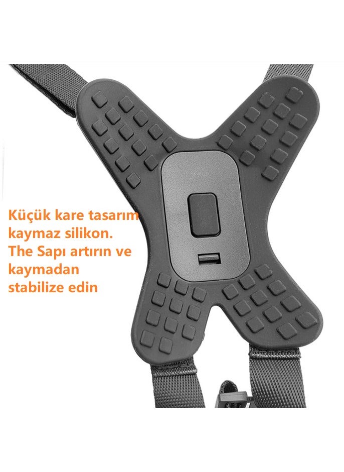 On Off Moto - Helmet Camera Chin Holder 4 Legs Flexible Unbreakable New Model - Image 1