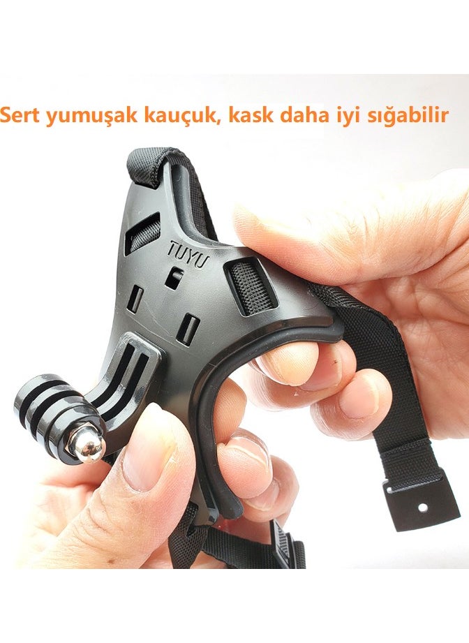 On Off Moto - Helmet Camera Chin Holder 4 Legs Flexible Unbreakable New Model - Image 1