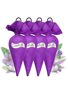 CamPure Camphor Cone (Lavender) Pack of 4-100% Organic | Air Freshener for Car, Wardrobe, Office Cabin's, Drawers, Travel Bag & Bathroom - pzsku/Z0DD7284A77F960F66083Z/45/_/1740118917/b5ddc949-9f9b-4cf4-8675-b9b080c0711c