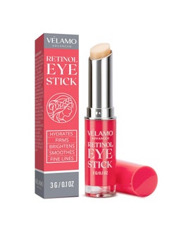 VELAMO ADVANCED Retinol Eye Stick, Retinol Eye Cream, Retinol Cream, Retinol Face Cream, Under Eye Cream Anti Aging, Eye Cream, Brightening Eye Balm Reduces Fine Lines and Dark Circles, Visible Results in 3-4 Weeks  - Image 1