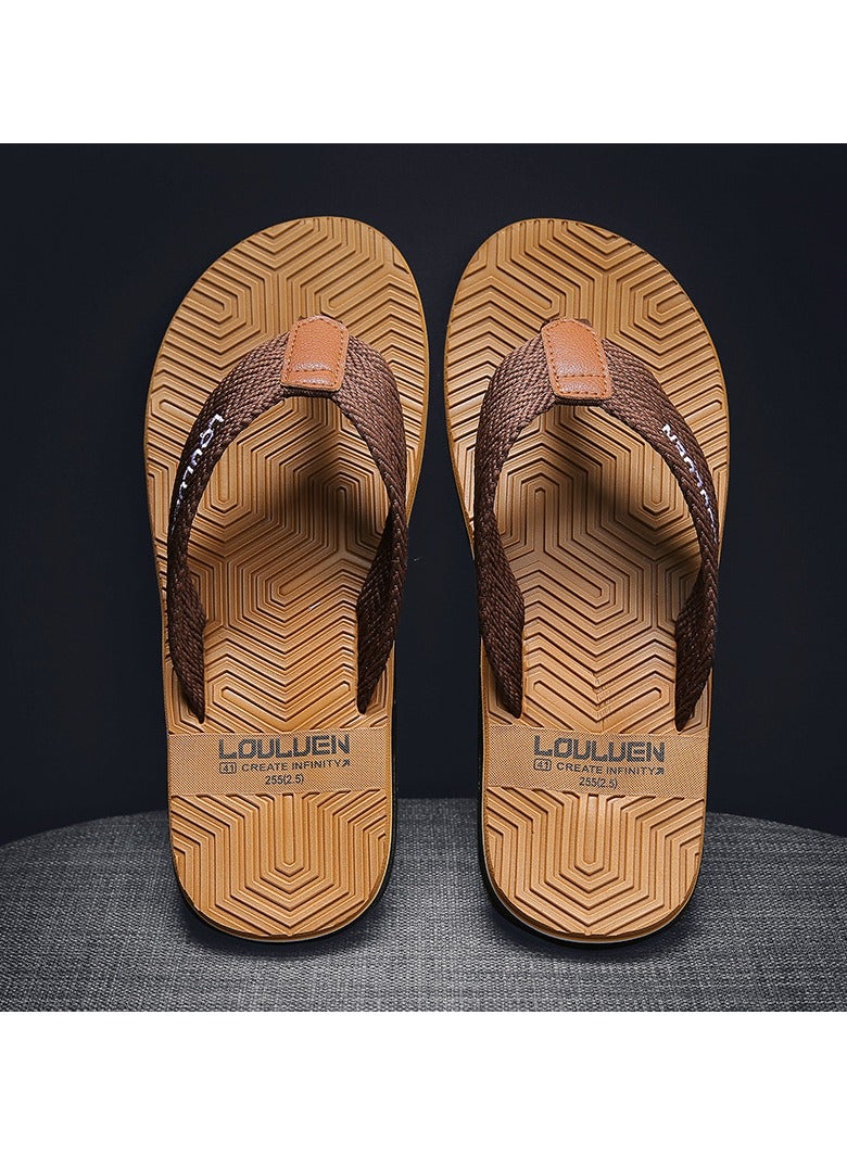 LOULUEN Non Slip Summer Beach Slippers for Home, Travel & Outdoor - Image 1