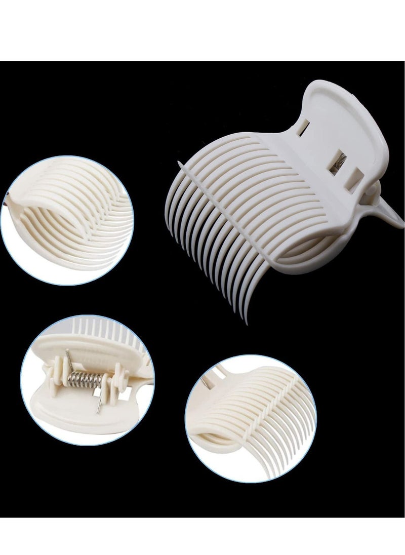 Generic - 12 Pieces Hot Roller Clips Hair Curler Claw Clips Replacement Roller Clips for Women Girls Hair Section St - Image 1